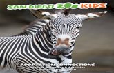 ADAPTATION CONNECTIONS - San Diego Zoo Kids · Zoo, and I’ll be guiding you through your Adaptation Connections experience. Let’s get started! Your 90-minute experience begins