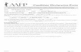 Candidate Declaration Form - NP Board · 2020-04-14 · Last Updated: 04/27/2015 Kyle Bradford Jones, M.D. University of Utah Neurobehavior HOME Program 650 Komas Drive Suite 200