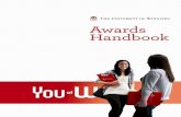 Awards Handbook | 1 Handbook_May...Awards Handbook | 4 Getting Started So, let’s get started! To make the process of searching and applying for awards manageable and rewarding, there