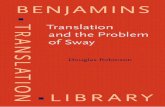 Translation and the Problem of Sway (Benjamins Translation ...preview.kingborn.net/758000/cb10b72c25be44e0a50c849be555d14… · pioneeringly theorized by Gideon Toury (1980) are merely