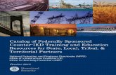 Catalog of Federally Sponsored Counter-IED Training and … · 2015-10-20 · I Introduction The Catalog of Federally Sponsored Counter-IED Training and Education Resources for State,
