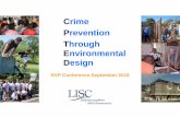 Crime Prevention Through Environmental Design€¦ · About CPTED BJA NTTAC CPTED Discussion May 2014 • Originated in the 1970’s Philosophy: “Proper design and effective use
