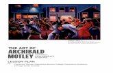 THE ART OF ARCHIBALD MOTLEY - Columbia College Chicago · Students will be able to access the following facts about segregation in Chicago: • There was a violent history of race