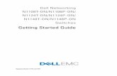 Getting Started Guide - CNET Content Solutions · Getting Started Guide 5 Introduction This document provides basic information about the Dell Networking N1100-ON Series switches,