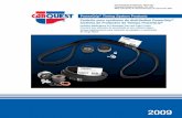 CARQUEST PowerGrip Timing System Products Produits pour ...hose... · Replacement with a premium quality belt that meets or exceeds original equipment specifications is your best
