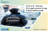 First-Year Engineering Handbook - Ryerson University...First-Year Engineering Handbook - 3 It is my pleasure to welcome you to Ryerson University and to the Faculty of Science and
