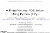 A Finite Volume PDE Solver Using Python (FiPy)ftp.ntua.gr/mirror/python/pycon/dc2004/papers/28/fipy.pdf · 2005-08-26 · A Finite Volume PDE Solver Using Python (FiPy) Jonathan E.