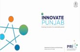 PUNJAB — NEED FOR NEWpscst.gov.in/.../Mission-Innovate-Punjab-2-11-2019.pdf · PUNJAB — NEED FOR NEW DRIVERS OF GROWTH Punjab was Ranked No. 1 in per capita income till mid 1990’s