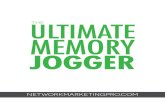 the UlTimaTe memory Jogger - FindYourFreedom123 · The UlTimaTe memory Jogger | Page 2 But when I had the defining moment to become a professional, I began to study the people who