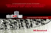 A tradition of DELIVERING AN ENDLESS A Comprehensive Array Of Models …pdf.lowes.com/operatingguides/766156007125_oper.pdf · 2020-01-17 · Designed for efficiency: Rinnai’s tankless