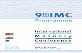 Programme - Universidade do Minho 2014... · 2014-06-30 · Guimarães Guimarães - Portugal — 9 nOteS fOr SPeakerS › The 9IMC conference will be running on a tight schedule and