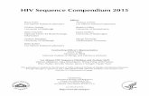 HIV Sequence Compendium 2015 · HIV Sequence Compendium 2015 Published by Theoretical Biology and Biophysics Group T-6, Mail Stop K710 Los Alamos National Laboratory Los Alamos, New