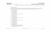 AN4245 Application note - STMicroelectronics...Trace32 debugger and how to use them for analyzing flash access of an embedded application. This application note addresses the following