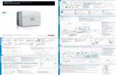 ABB Quick installation and start-up guide PRO-33.0-TL-OUTD ...€¦ · 15.55 5.04 11.81 12.56 19.57 6.38 3.94 8.67 20 10 10 Prevent exposure to dust and harmful gases such as ammonia.