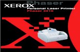 • Phaser 3210 and Xerox logo are trademarks of …download.support.xerox.com/pub/docs/Phaser_3210/userdocs/...Special Features INTRODUCTION 1.1 Xerox Phaser 3210 is a versatile,