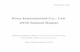 Poya International Co., Ltd. 2018 Annual Report Annual Report.pdfTotal Store Number and Net Sales of Poya營收(仟) 店數. 4 2. Financial structure and profitability analysis Note：EPS