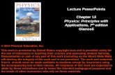 Lecture PowerPoints Chapter 12 Physics: Principles with …faculty.uml.edu/arthur_mittler/Teaching/95_103/Ch12... · 2016-05-13 · the use of instructors in teaching their courses