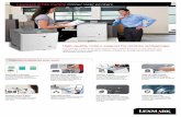 Lexmark C746 Family Colour laser printers · PDF file Lexmark C746 Family Colour laser printers The Lexmark C746 Family colour laser printers deliver the easy-to-use features and reliable