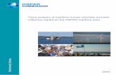 Trend analysis of maritime human activities and their ... · Trend analysis of maritime human activities and their collective impact on the OSPAR maritime area 6 Les ateliers d’experts,