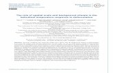 The role of spatial scale and background climate in the latitudinal … · 2016-03-07 · sponse to multiple deforestation scenarios by varying both spatial extent and deforestation