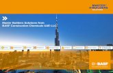 Master Builders Solutions from BASF Construction Chemicals ...lstsarl.com/wp-content/uploads/2017/05/basf-brochure.pdf · About the Construction Chemicals Division BASF’s Construction