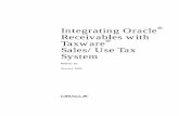 Oracle Receivables with Taxware Sales/Use Tax System · 2000-06-03 · Preface iii Preface Welcome to Release 11 i of the Integrating Oracle Receivables with Taxware Sales/Use Tax