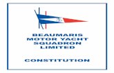 BEAUMARIS MOTOR YACHT SQUADRON LIMITED CONSTITUTION · BEAUMARIS MOTOR YACHT SQUADRON LIMITED RULES 1. Name The name of the Company is Beaumaris Motor Yacht Squadron Limited. 2. Definitions
