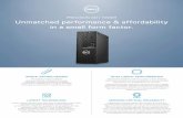 PRECISION 3431 TOWER Unmatched performance & … GB means 1 billion bytes and TB equals 1 trillion bytes; actual capacity varies with preloaded material and operating environment and