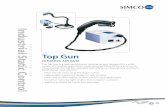 Industrial Static Control - Simco-Ion datasheet r… · Industrial Static Control. Top Gun. IONIZING AIR GUN. The Top Gun is a high-performance ionizing air gun designed for a wide