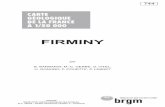 FIRMINYficheinfoterre.brgm.fr/Notices/0744N.pdf · 2013-02-21 · DE LA FEUILLE FIRMINY (COCHERIE, 2007) 128 ANNEXE IV - RÉSULTATS DES DATATIONS K/AR SUR ROCHES TOTALES DE CINQ ÉCHANTILLONS