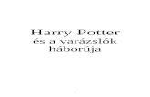 Harry Potter és a varázslók háborúja - ATW.huusers.atw.hu/hp7/hp7.doc · Web viewés a varázslók háborúja Harry Potter és a varázslók háborúja 1. fejezet Az utolsó