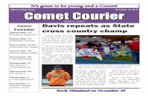 Oakwood High School November 14, 2014 Comet Courier · Comet Courier Oakwood High School November 14, 2014 Volume II, Issue 8 It’s great to be young and a Comet! Comet Calendar