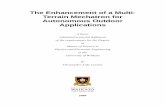 The Enhancement of a Multi- Terrain Mechatron for ...The Enhancement of a Multi- Terrain Mechatron for Autonomous Outdoor Applications A thesis submitted in partial fulfilment of the