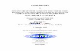 FINAL REPORT on ADVANCED SYSTEM CONCEPT FOR …cdhall/courses/aoe4065/OtherPubs/340Rice.pdfapplications involve rocket propulsion, ground-based rovers that use turbine engines, and