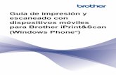 dispositivos móviles para Brother iPrint&Scan escaneado con …download.brother.com/welcome/doc100146/cv_spa_mpg_wp_0.pdf · 2014-07-04 · Configuración de un dispositivo para