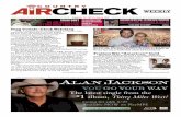Song Counts: Clock Watching - Country Aircheck · 2012-08-14 · Song Counts: Clock Watching When it comes to music, the titles heard on Country radio nationwide are generally a common