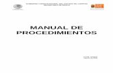 MANUAL DE PROCEDIMIENTOSordenjuridico.gob.mx/Documentos/Estatal/Chiapas/wo73538.pdf · 2012-09-19 · Llena el Formato Afil 02 del I.M.S.S. (para gasto normal) y el cuestionario médico