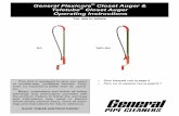 General Flexicore Closet Auger & Teletube Closet Auger Operating Instructions · PDF file General Flexicore® Closet Auger & Teletube® Closet Auger Operating Instructions For use