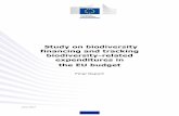 Study on biodiversity financing and tracking …...Study on biodiversity financing and tracking biodiversity-related expenditures in the EU budget LEGAL NOTICE This document has been
