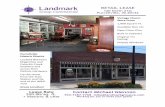 RETAIL LEASE€¦ · RETAIL LEASE 120 North 21st Purcellville, VA 20132 Lease Rate Contact Michael Glennon $20.00/sq. ft. + electric & char 703-7387-7768 mike@landmarkgroupva.com