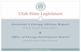 Utah State Legislaturele.utah.gov/interim/2012/pdf/00002482.pdfEconomic Outlook 2012 (GOPB) Energy sector rebounding after declines in 2009/10. Crude oil rising and natural gas hit