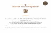 ACCORDION - musiccompetition.eu · ACCORDION Results in I, II and III cycles of the INTERNATIONAL MUSIC COMPETITION Belgrade, Serbia 2016 I cycle: Duo, Chamber Ensemble, Piano Ensemble,