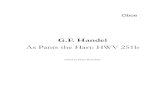 AsPantsTheHart1a - Violin Ivoicesofthebaroque.com/music/Handel, Chandos Anthem... · G.F. Handel As Pants the Hart: HWV 251b edited by Brian Bartoldus & # 4 3œ ... Larghetto œ œ.