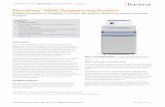 NovaSeq 6000 Sequencing System - National …...PrepareLibrary | Sequence | AnalyzeData | Support Flexibleperformance TheNovaSeq6000Systemofferstremendousflexibilityin sequencingoptions