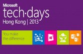 PREDICTABLE - download.microsoft.comdownload.microsoft.com/documents/hk/technet/techdays2013/Day 1-Session... · predictable application service levels with deep insight. ... Building