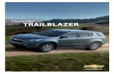 Chevrolet TRAILBLAZER - RYCEryce.co.ke/wp-content/uploads/2016/01/CHEVROLETTrail...TRAILBLAZER Great power comes with great looks. No destination is out of reach when you drive the