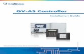GV-AS Controller...i Contents Welcome.................................................................................................................... v Optional Devices