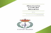 Memoria COPLEF Madrid€¦ · CV y boceto de CV tipo. COMITÉ DE FACULTADES Y ALUMNOS 1. Propuesta sobre la tutorización de prácticas a estudiantes del Grado en Ciencias de la Actividad