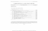 VIRGINIA LAW REVIEW - Consumer Finance Monitor · 1364 Virginia Law Review [Vol. 99:1361 powers should rest with the President because, of the three branches, he can best determine