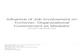 Commitment as Mediator Turnover: Organizational Influence ...lppm-ibik57.ac.id/public/dokumen... · Sandhya Pentareddy, L. Suganthi. "Building affective commitment through job characteristics,